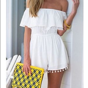 White romper